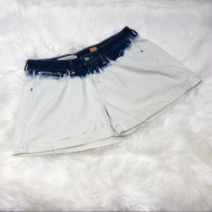Anthro Pilcro and the Letterpress Dip-dye Shorts